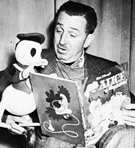 walt disney en donald
